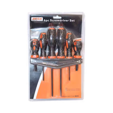 MEGA 6PCS SCREW DRIVER SET
